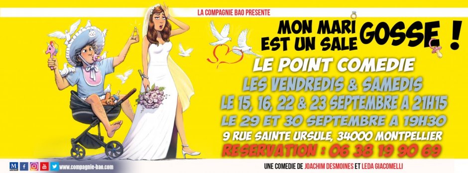 MON MARI EST UN SALE GOSSE fait sa rentrée au POINT COM